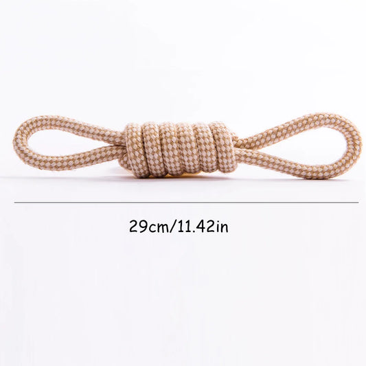 Dog Chew Toy Cotton Rope Ring