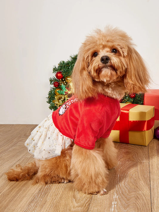Dog Christmas Dress