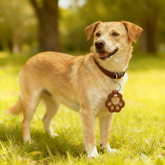Pet Hair Memorial Keychain