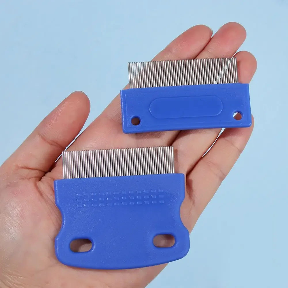 6 Pcs/set Pet Flea Comb Stainless Steel