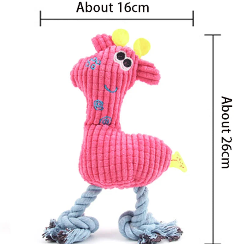 Dogs Plush Toys Puppy Kitten Fleece Squeak