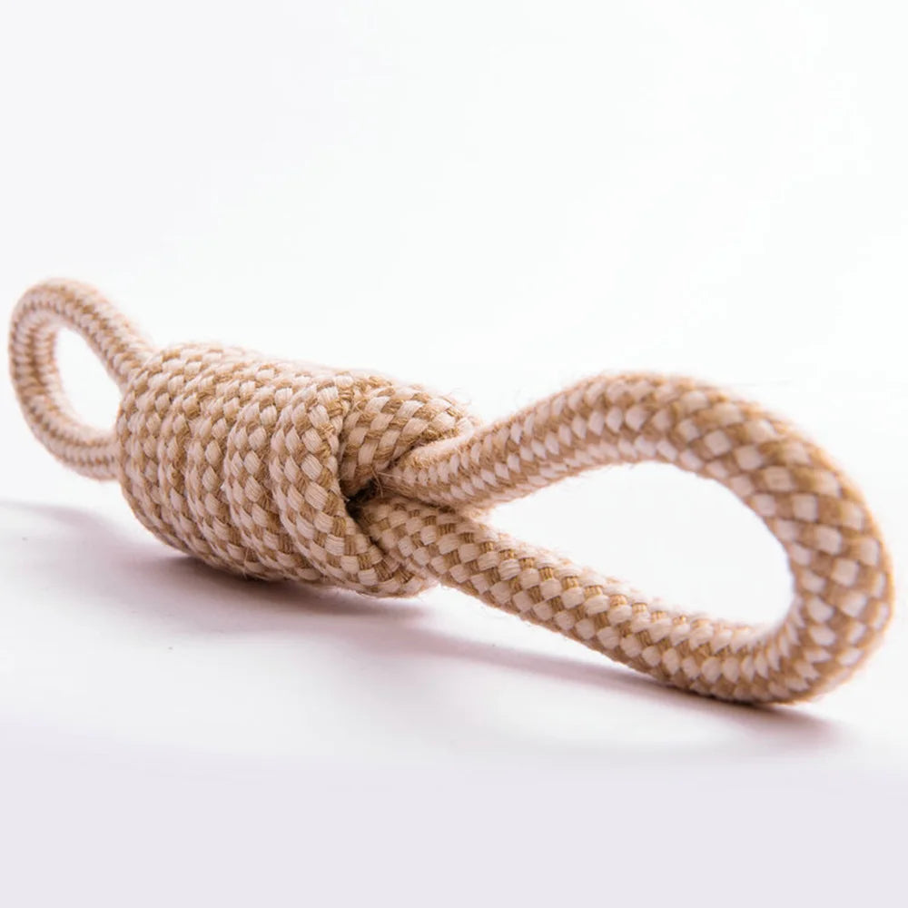 Dog Chew Toy Cotton Rope Ring