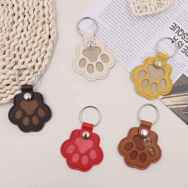 Pet Hair Memorial Keychain