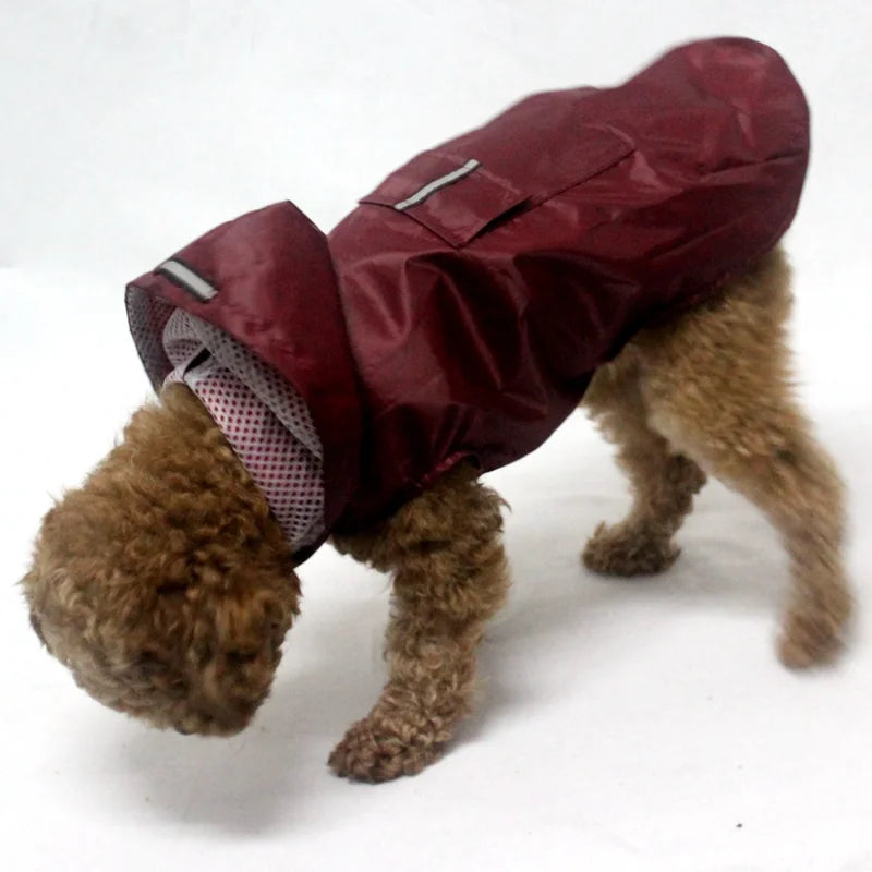 Reflective Dog Raincoat Waterproof
