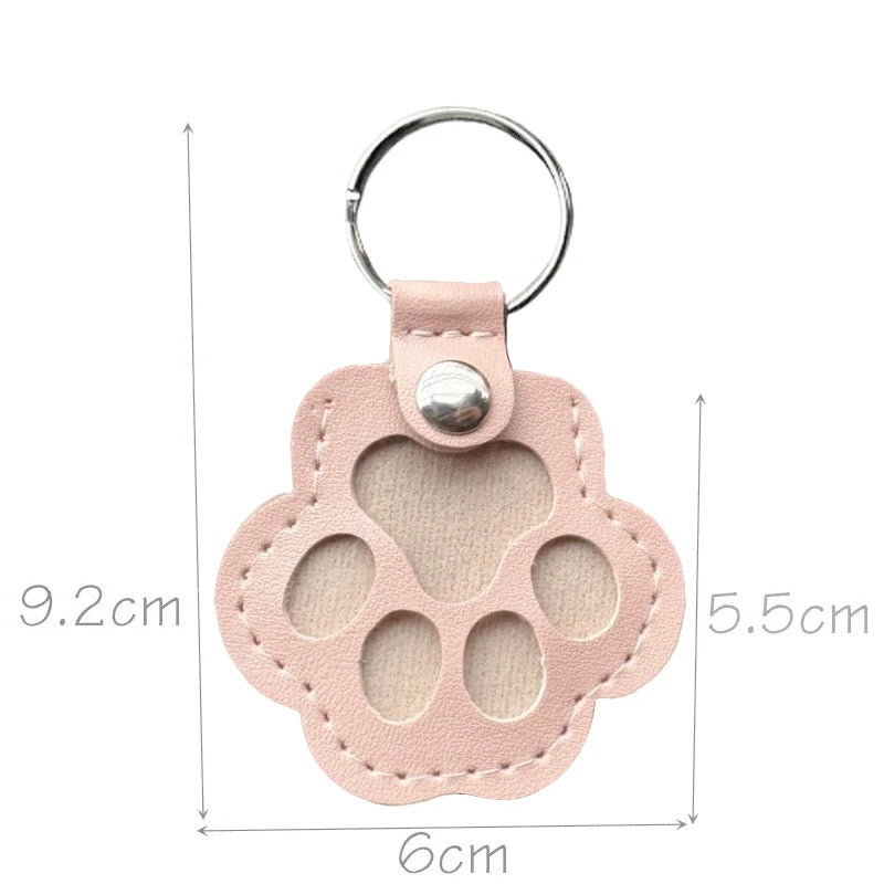 Pet Hair Memorial Keychain