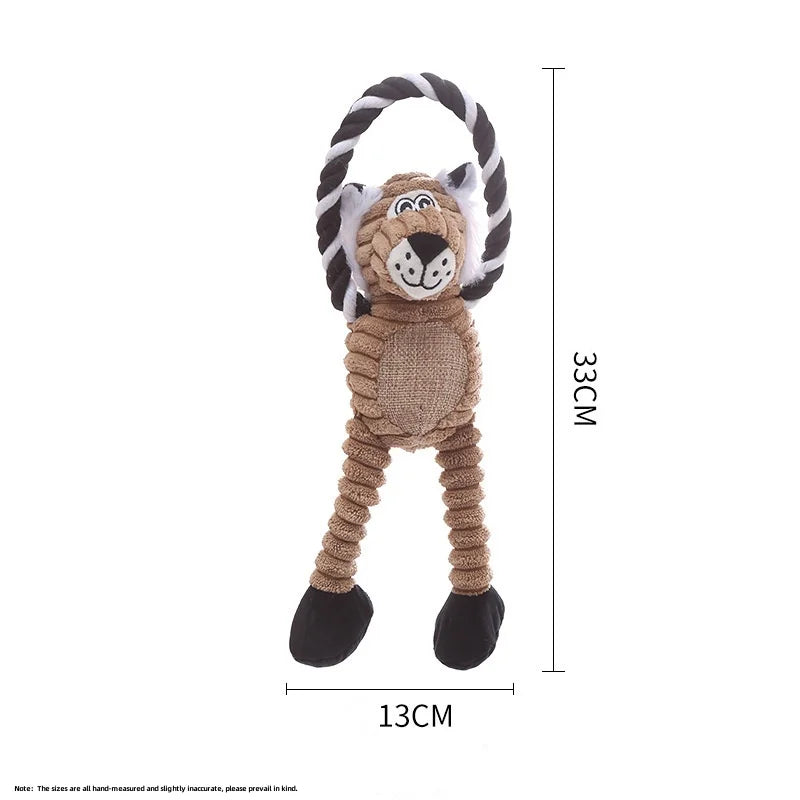 Dogs Plush Toys Puppy Kitten Fleece Squeak