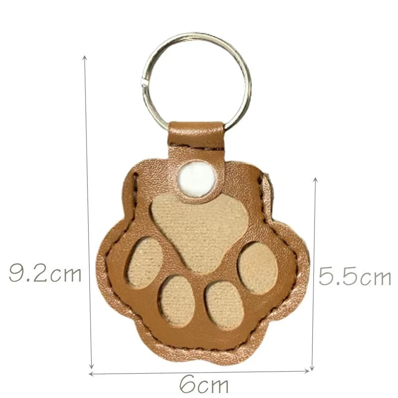 Pet Hair Memorial Keychain