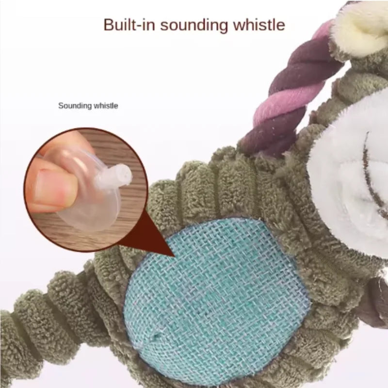 Dogs Plush Toys Puppy Kitten Fleece Squeak