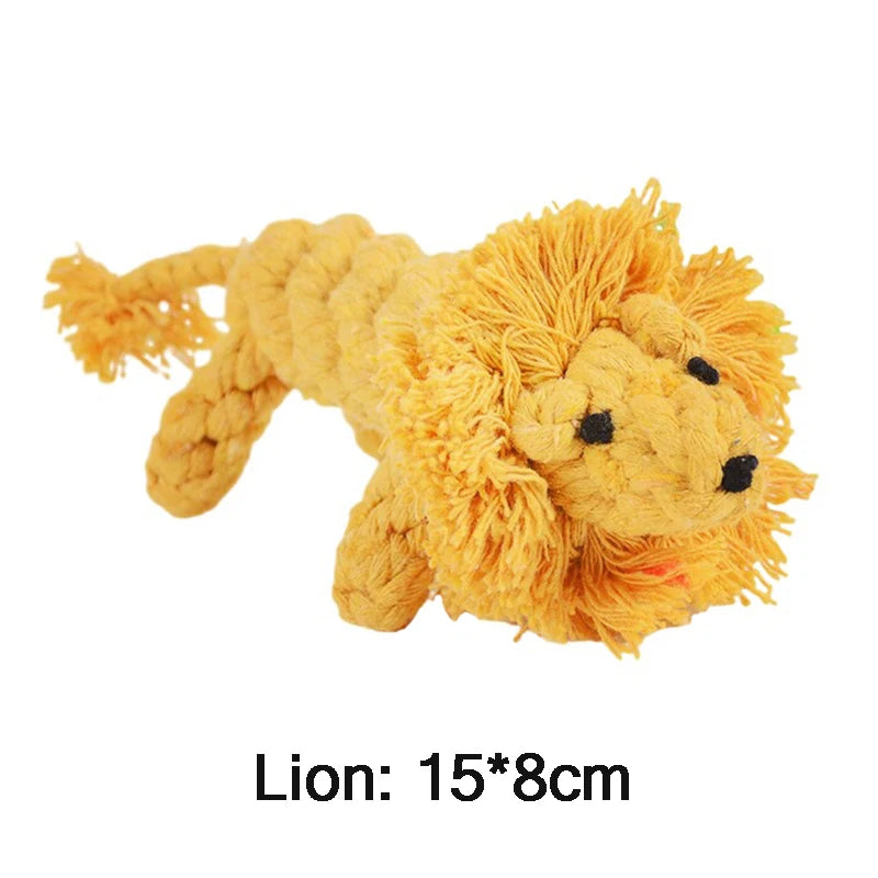 Dog Rope Toy Cartoon Animal