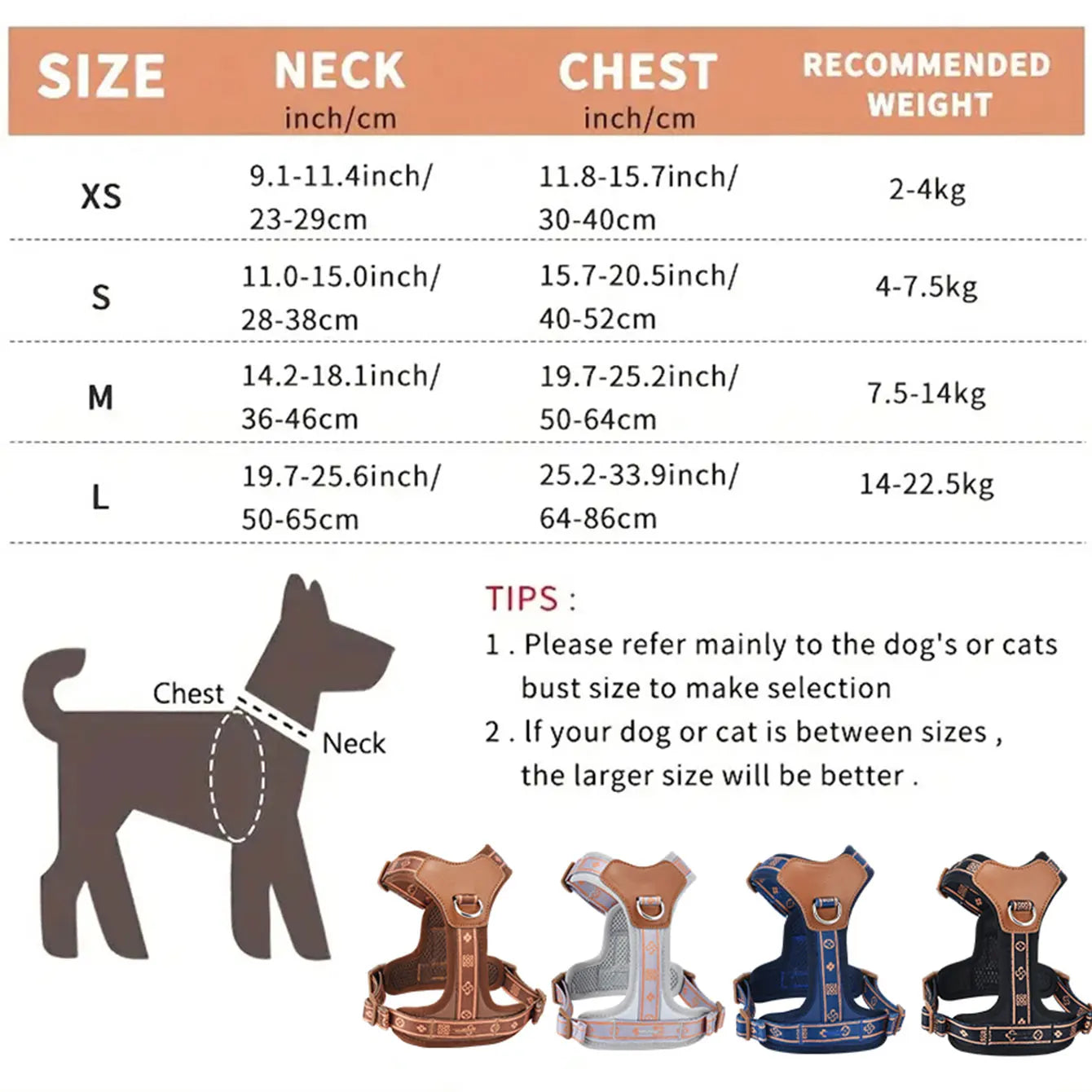 Classics Dog Harness