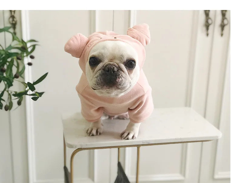 Cow Pig Style Clothes for Small Medium Dogs