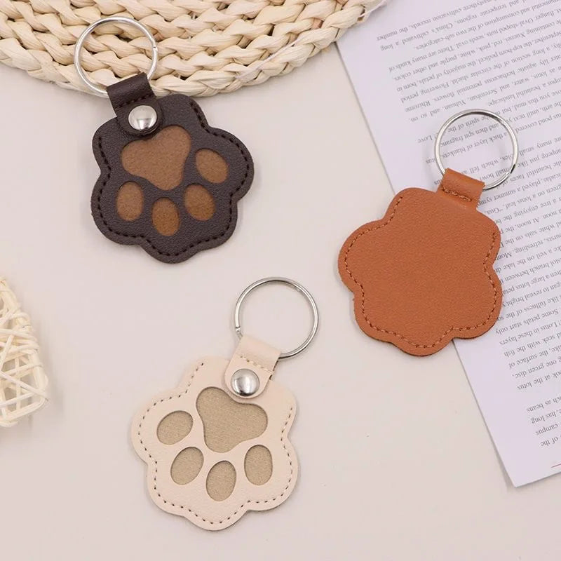 Pet Hair Memorial Keychain