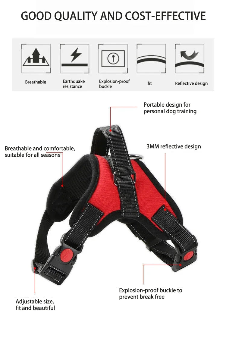 Quick Release Dog Harness