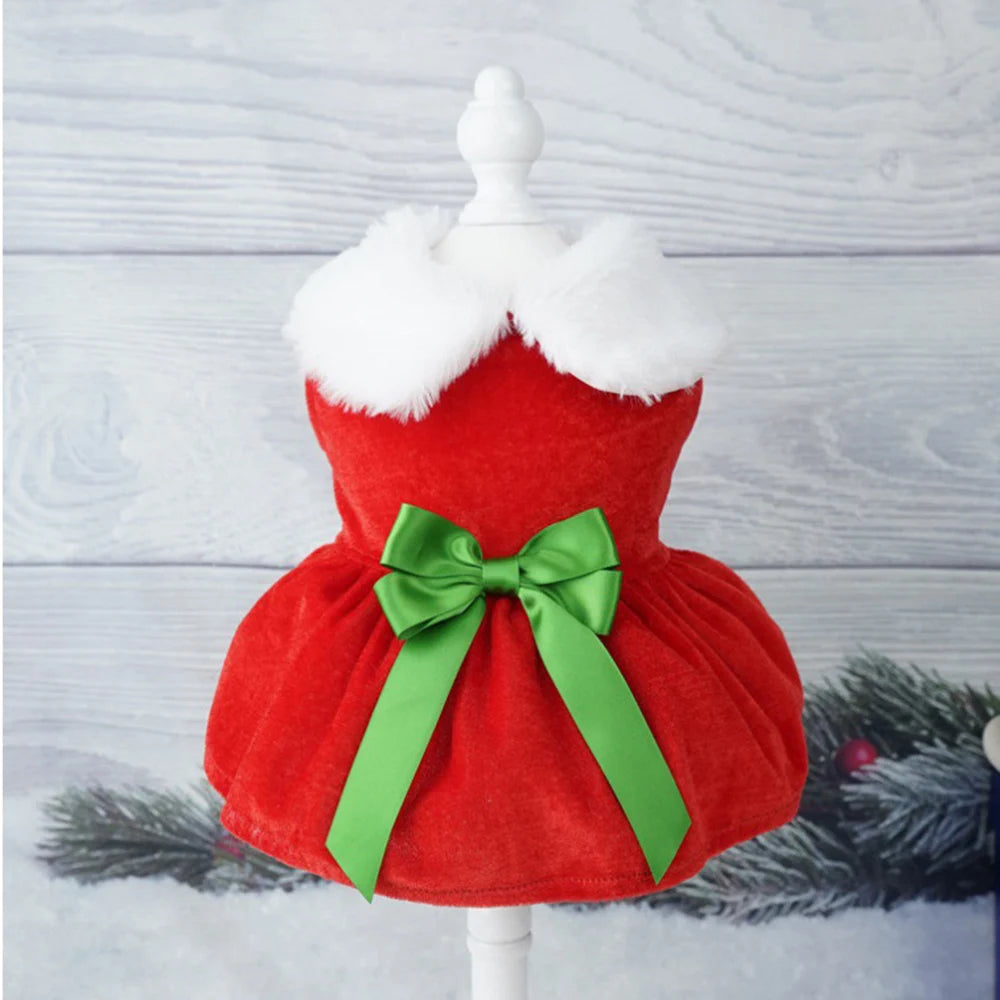 Christmas Dog Dress