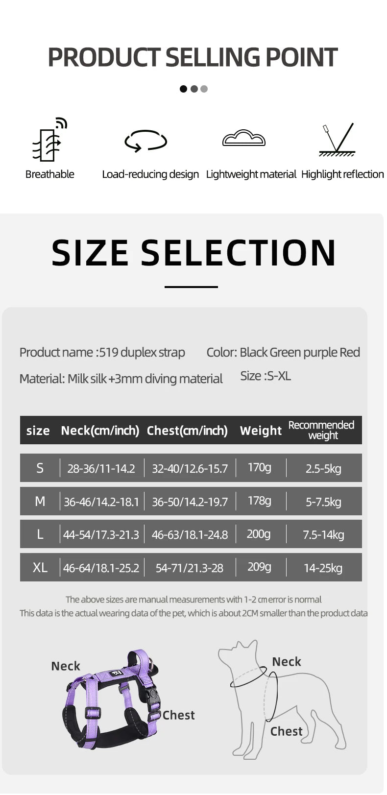 Anti-Escape Dog Harness