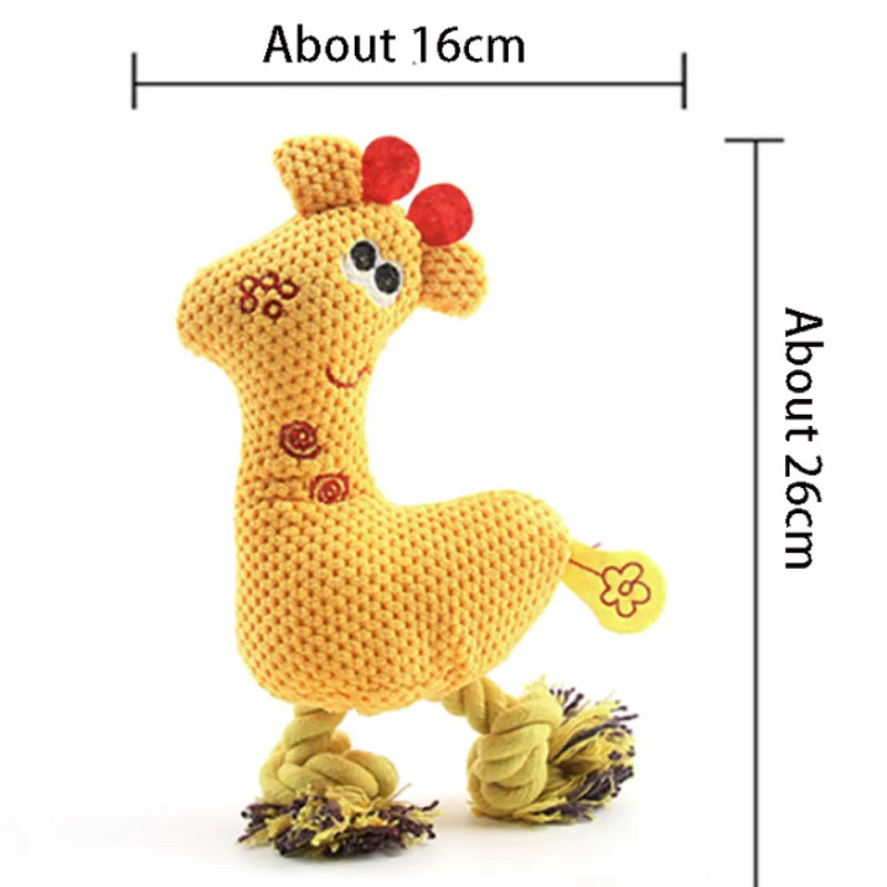 Dogs Plush Toys Puppy Kitten Fleece Squeak