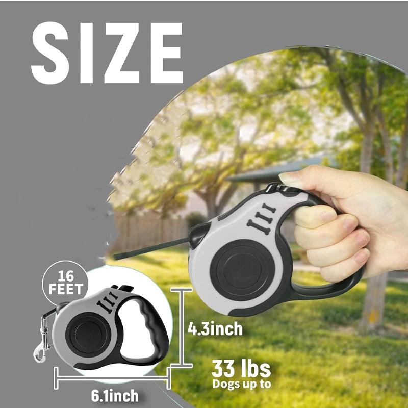 Retractable Automatic-5m Dog Leash