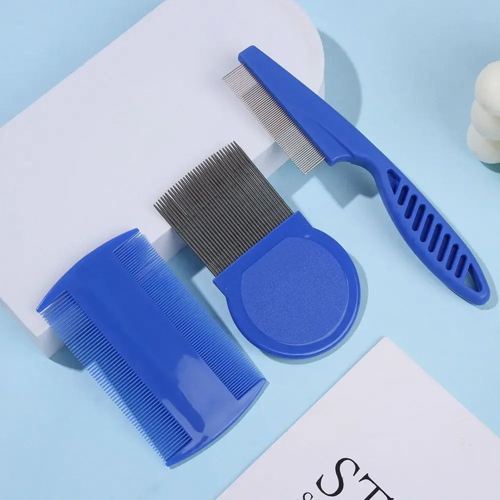 6 Pcs/set Pet Flea Comb Stainless Steel