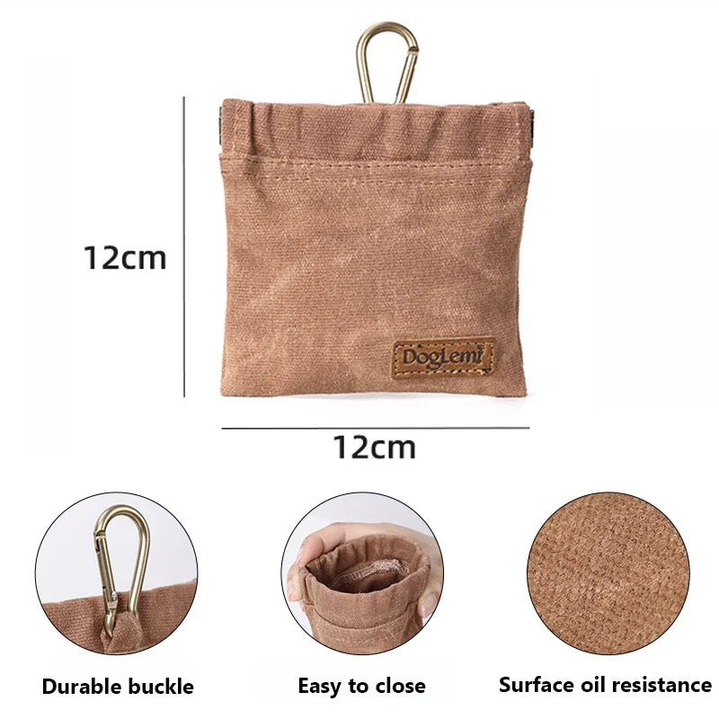 Dog Training Snack Cotton Bag