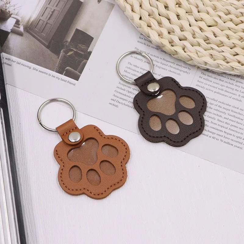 Pet Hair Memorial Keychain
