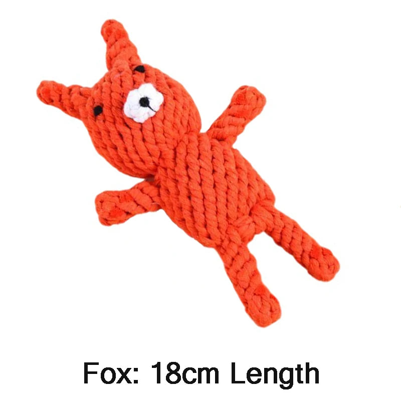 Dog Rope Toy Cartoon Animal