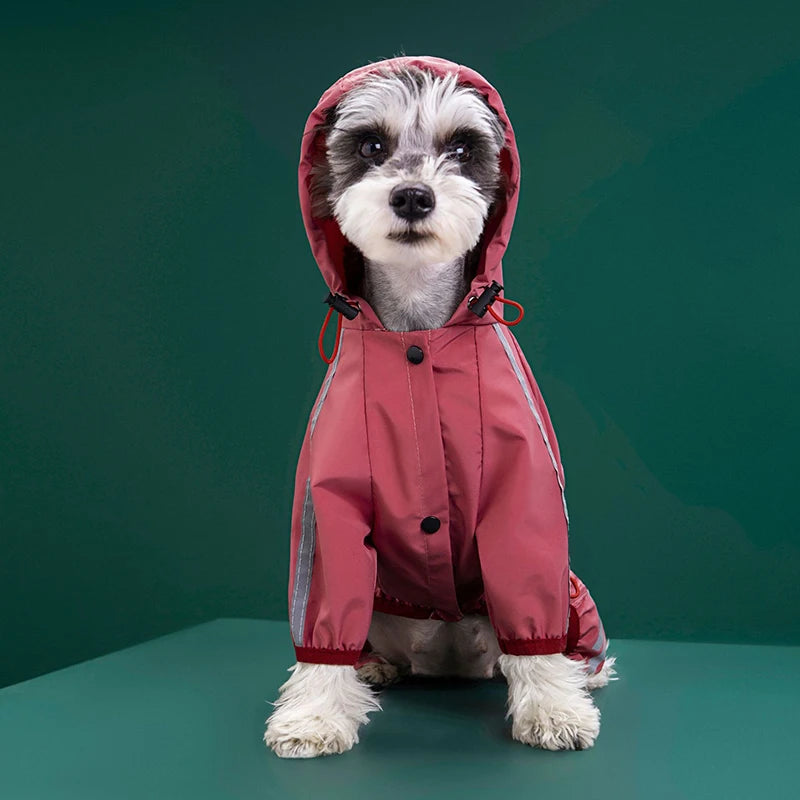 Dog Raincoat Reflective Waterproof