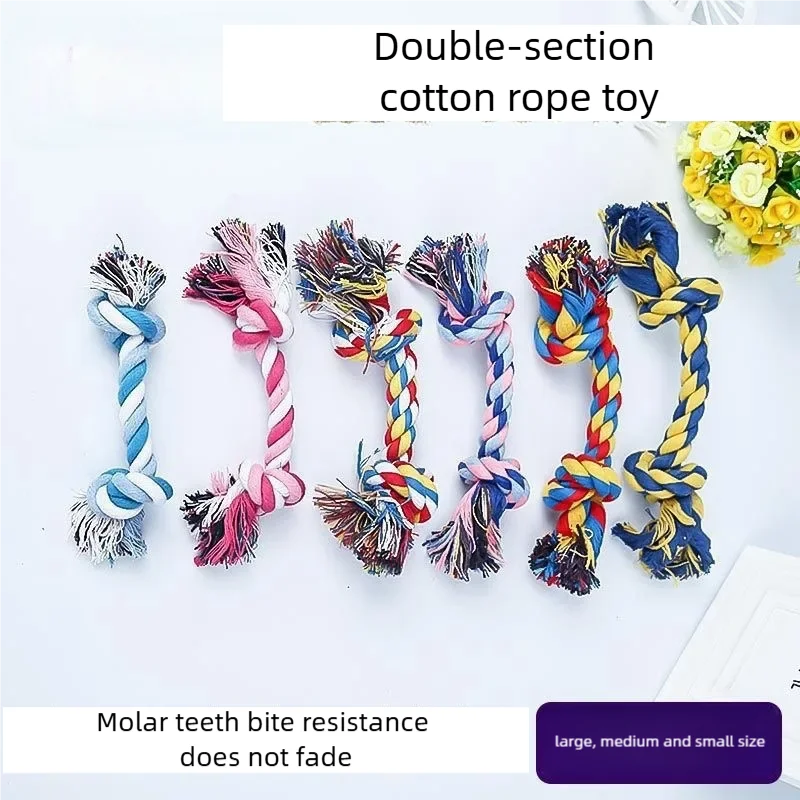Molar Bite-resistant Cotton Rope Knot