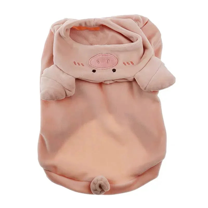 Cow Pig Style Clothes for Small Medium Dogs