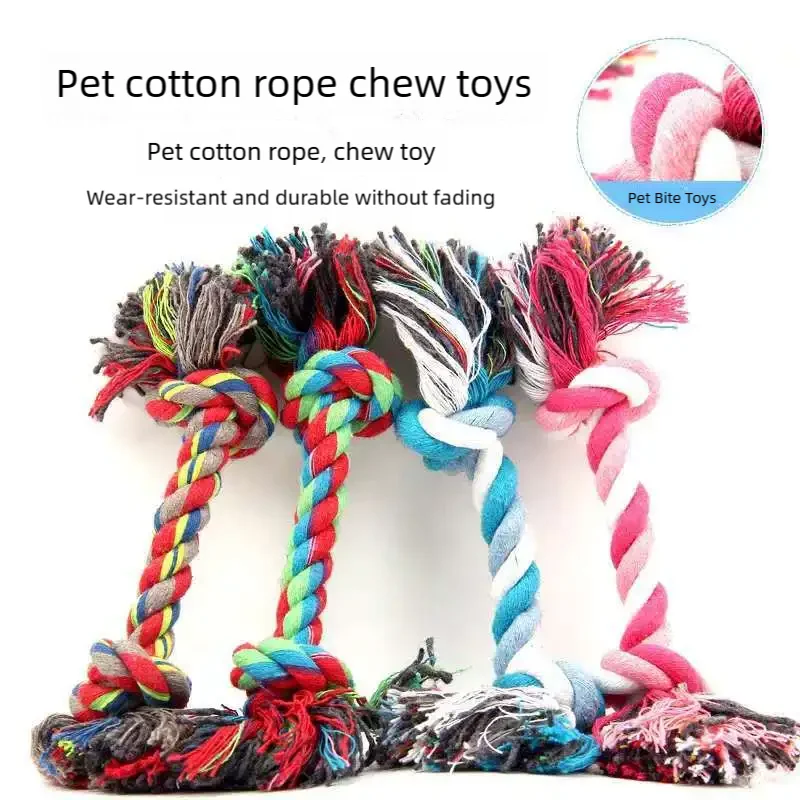 Molar Bite-resistant Cotton Rope Knot