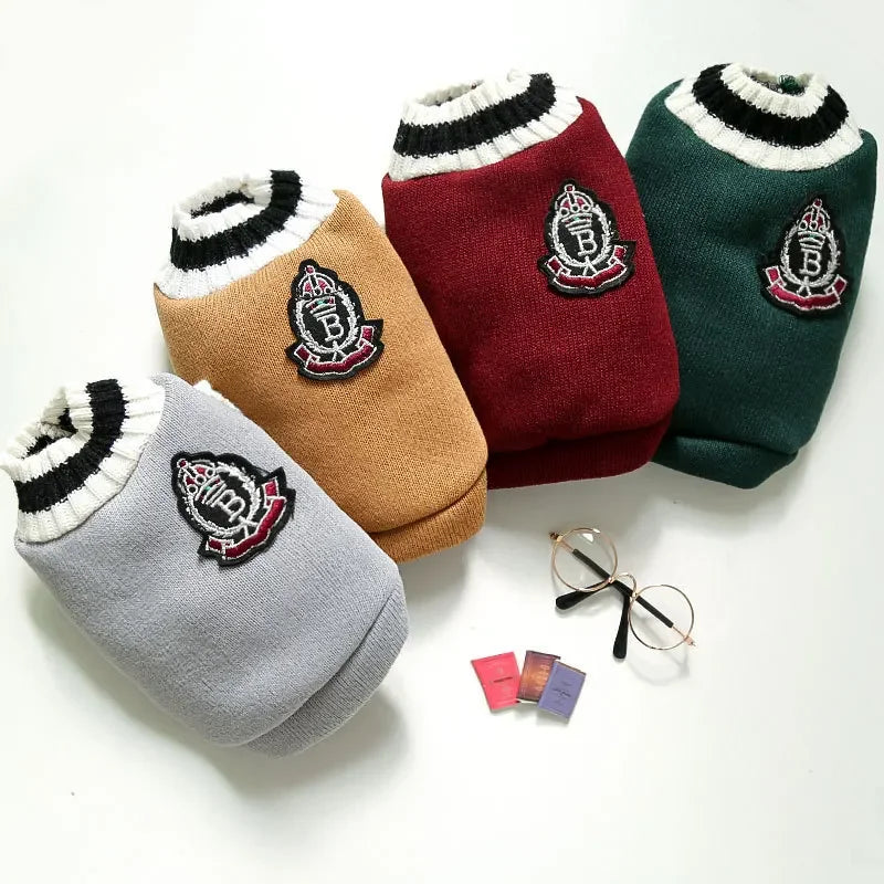 Warm Dog Sweater Winter Clothing