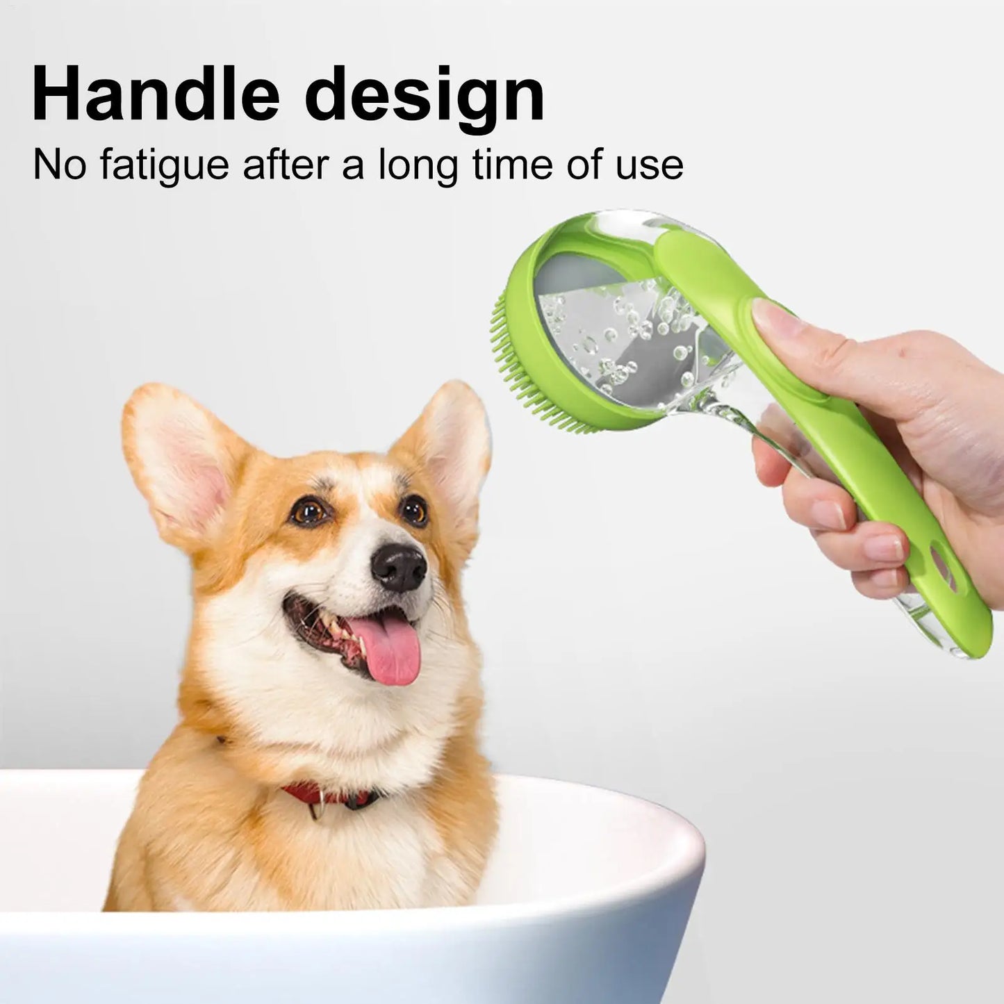 Long Handle Dog Cleaning Brush