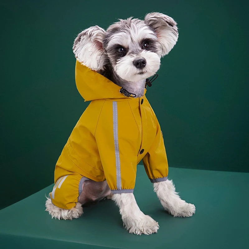 Dog Raincoat Reflective Waterproof