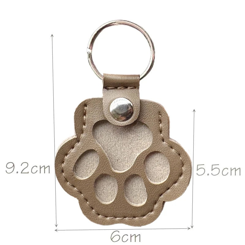 Pet Hair Memorial Keychain