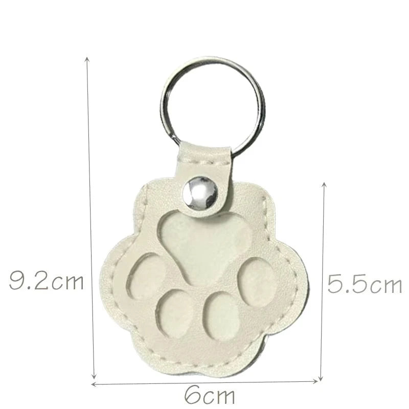 Pet Hair Memorial Keychain