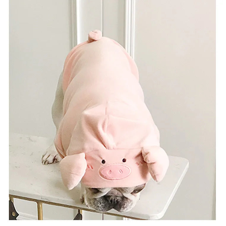 Cow Pig Style Clothes for Small Medium Dogs