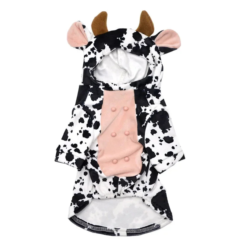 Cow Pig Style Clothes for Small Medium Dogs