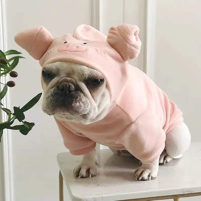 Cow Pig Style Clothes for Small Medium Dogs