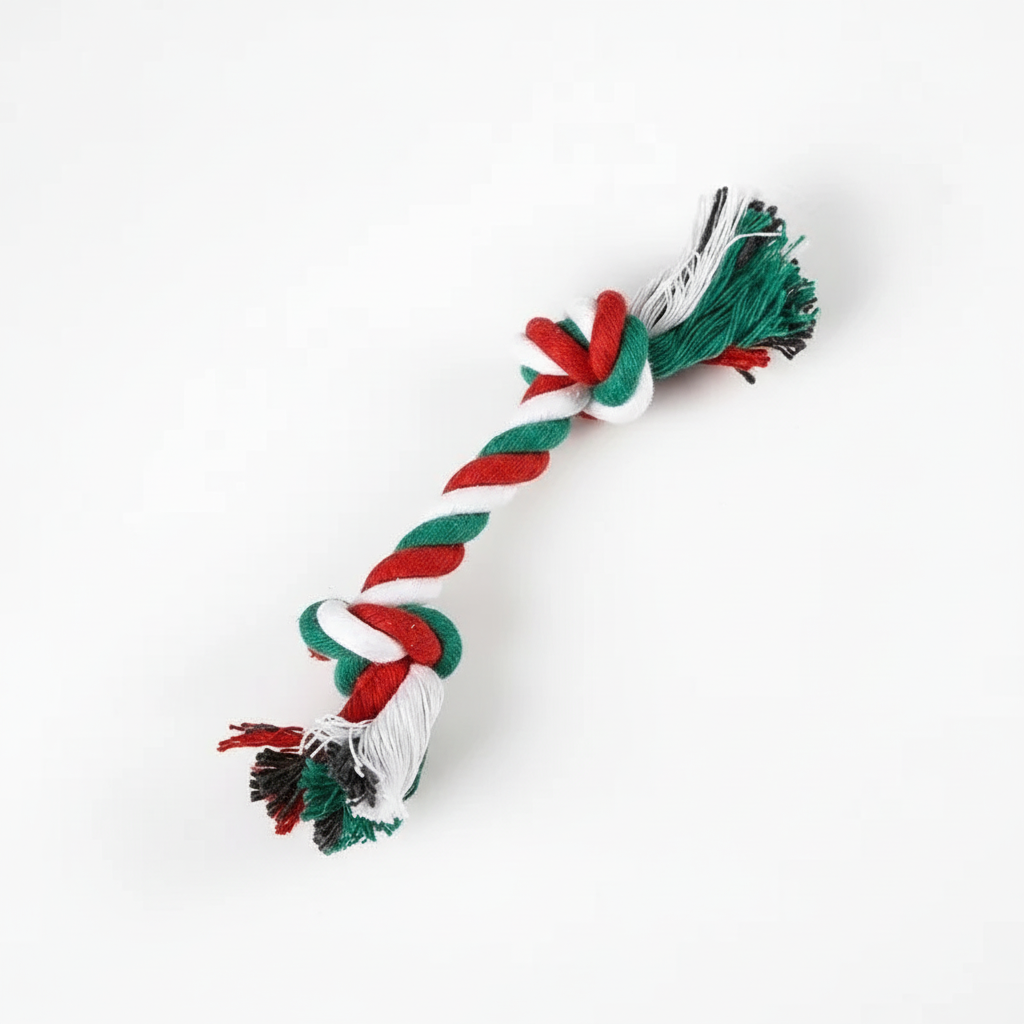 Molar Bite-resistant Cotton Rope Knot