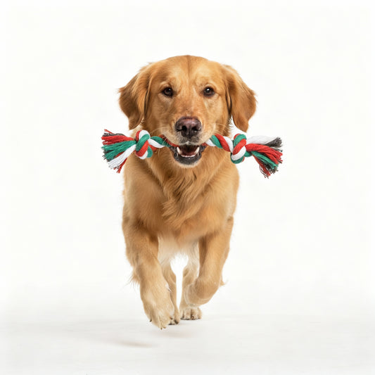 Molar Bite-resistant Cotton Rope Knot