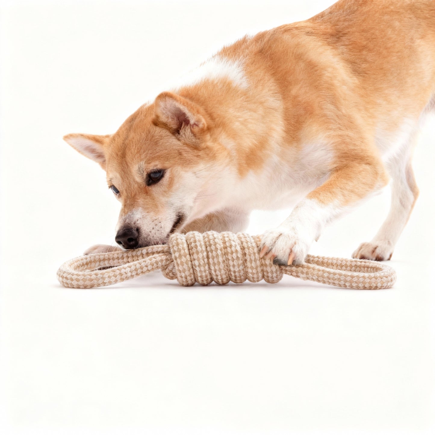 Dog Chew Toy Cotton Rope Ring