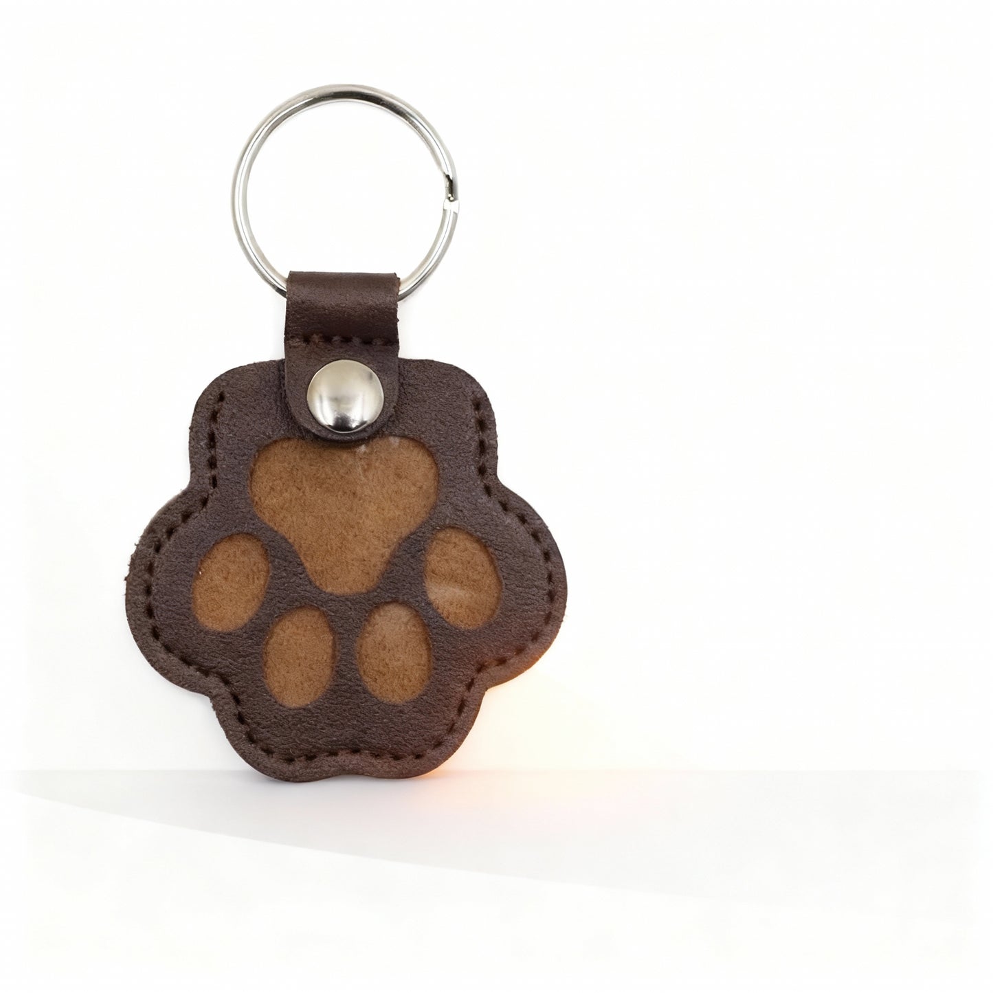 Pet Hair Memorial Keychain