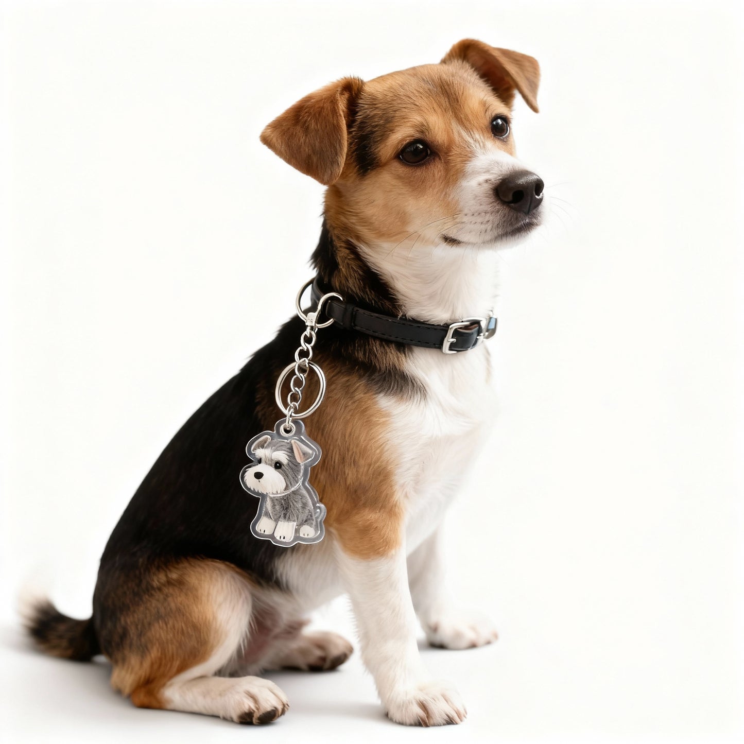 Dogs Hair Storage Pendant Keychain