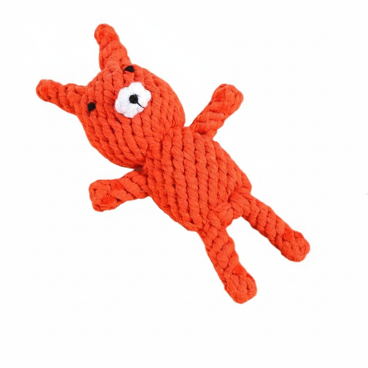 Dog Rope Toy Cartoon Animal