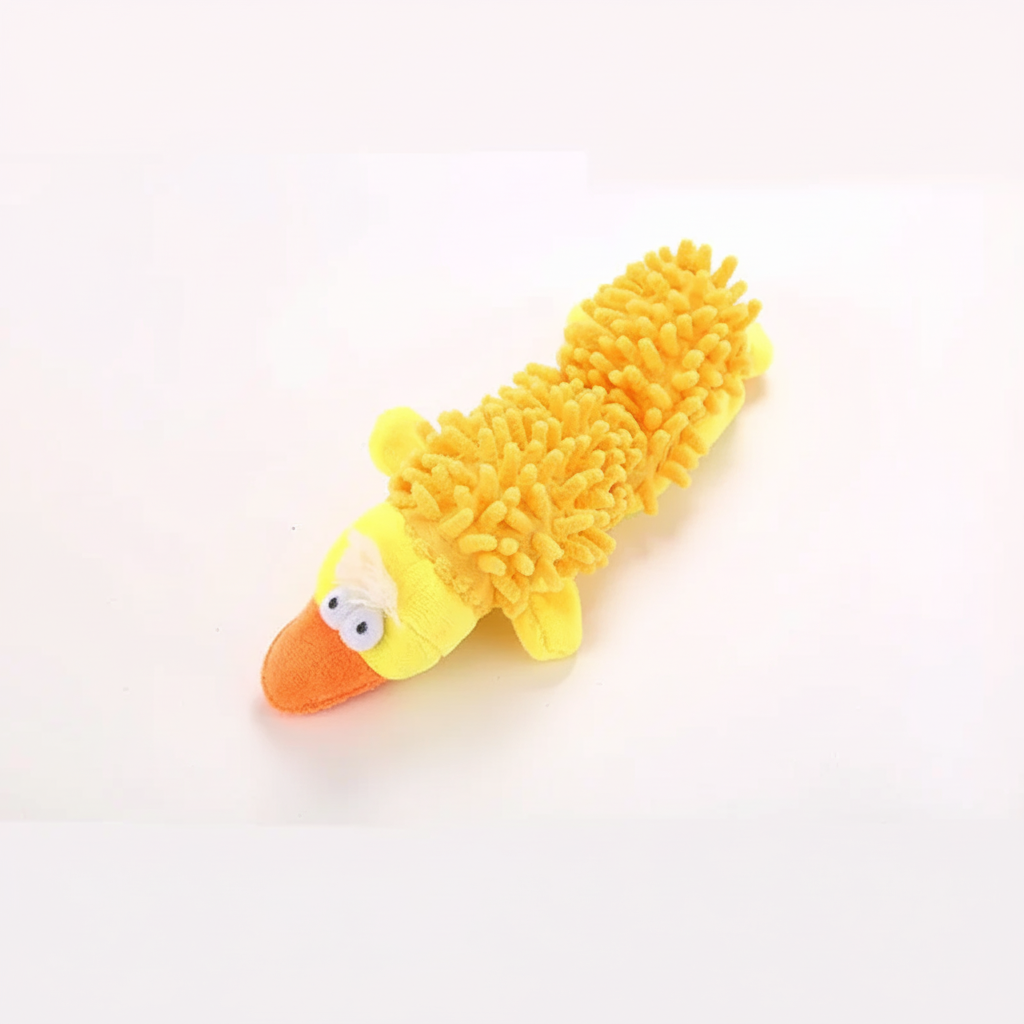 Pet Dog Plush Toy Animal Shape with Squeaky