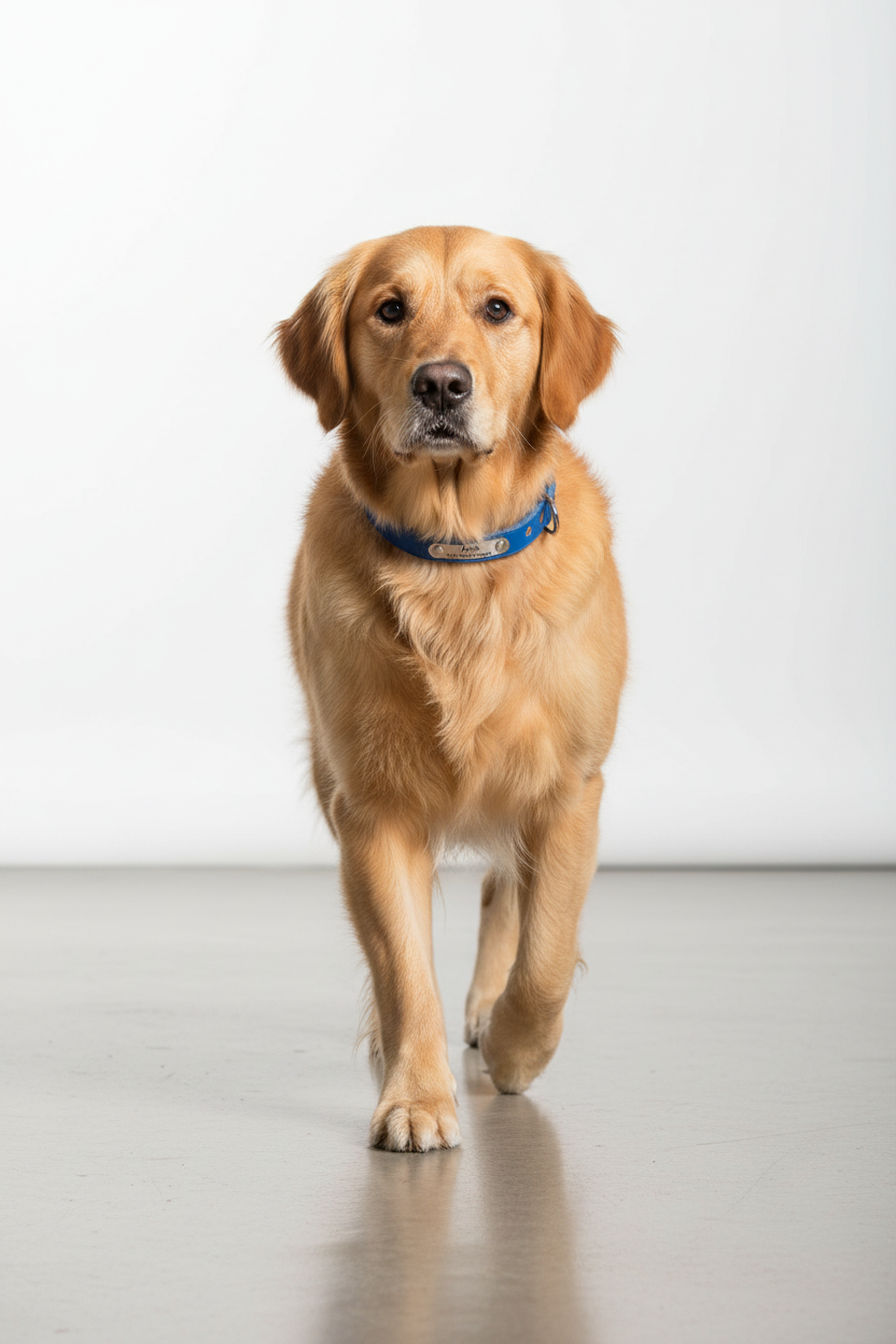 Personalized Name Carved Dog Collar
