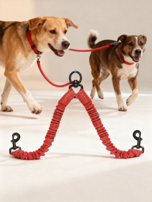 Dog Double Leashes Pet